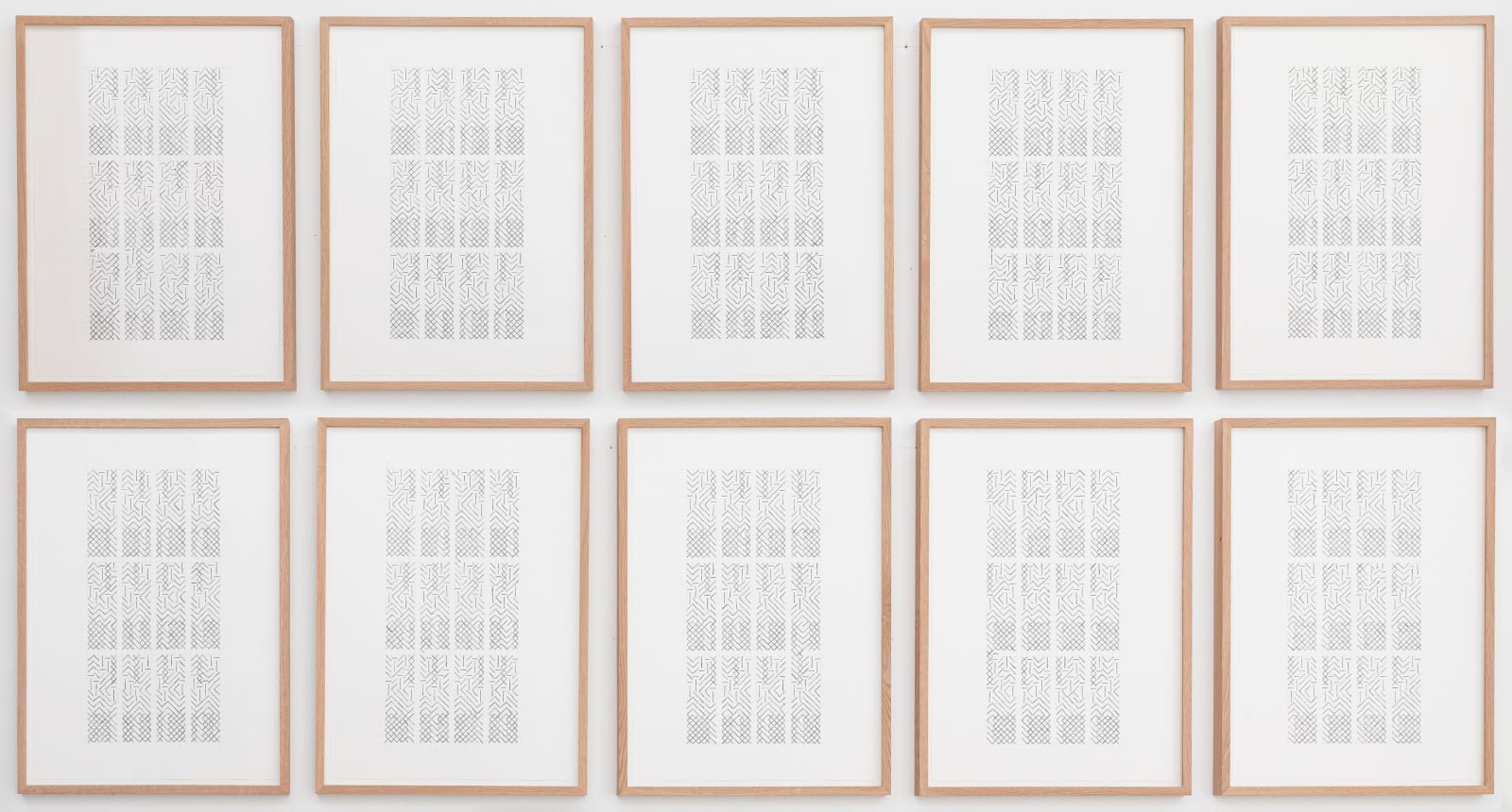 Hassan Sharif, One to Five - 1A, 2012