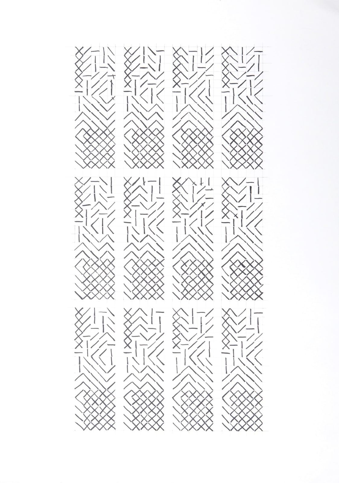 Hassan Sharif, One to Five - 1A, 2012