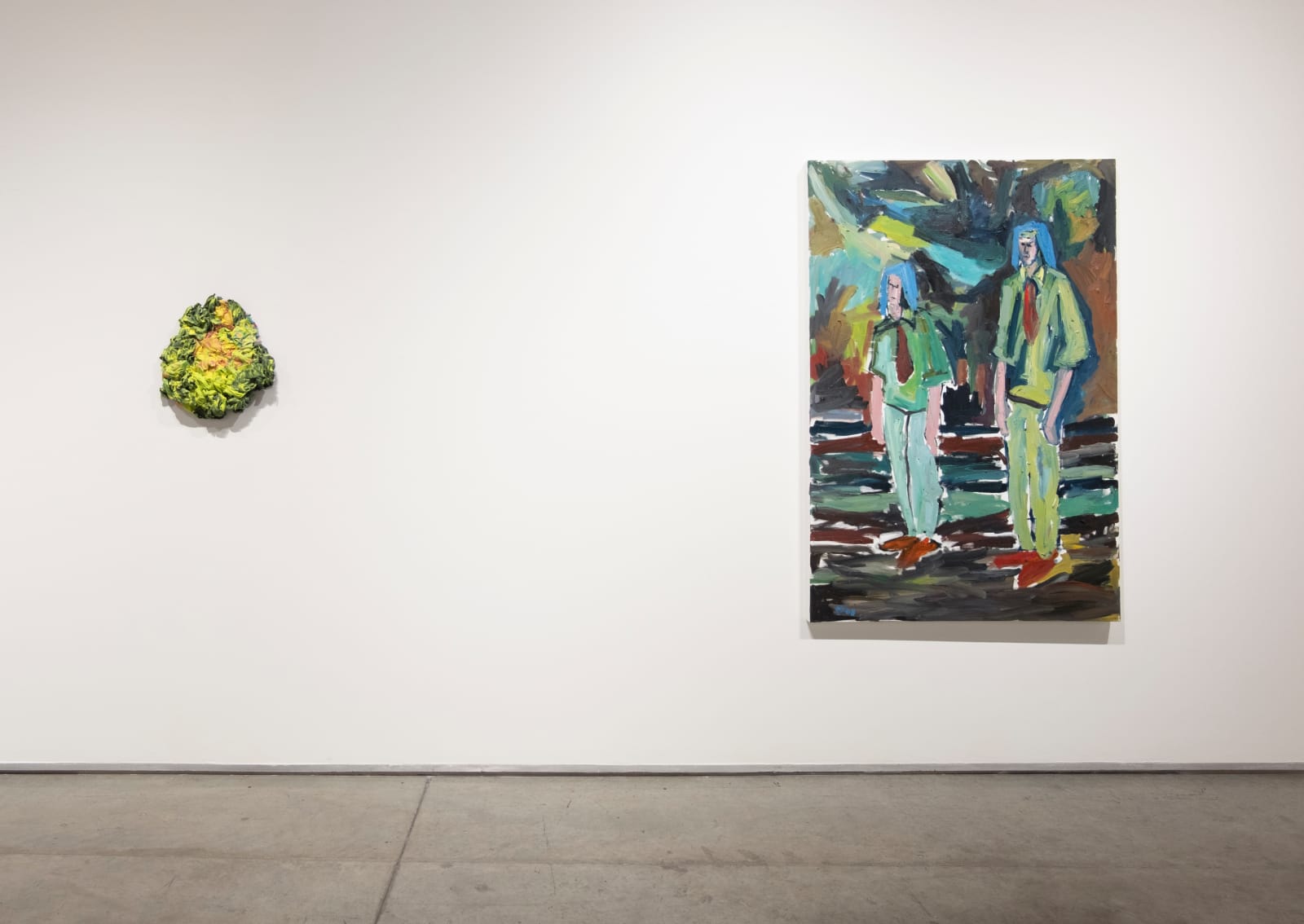 Hassan Sharif, Blue, 2019