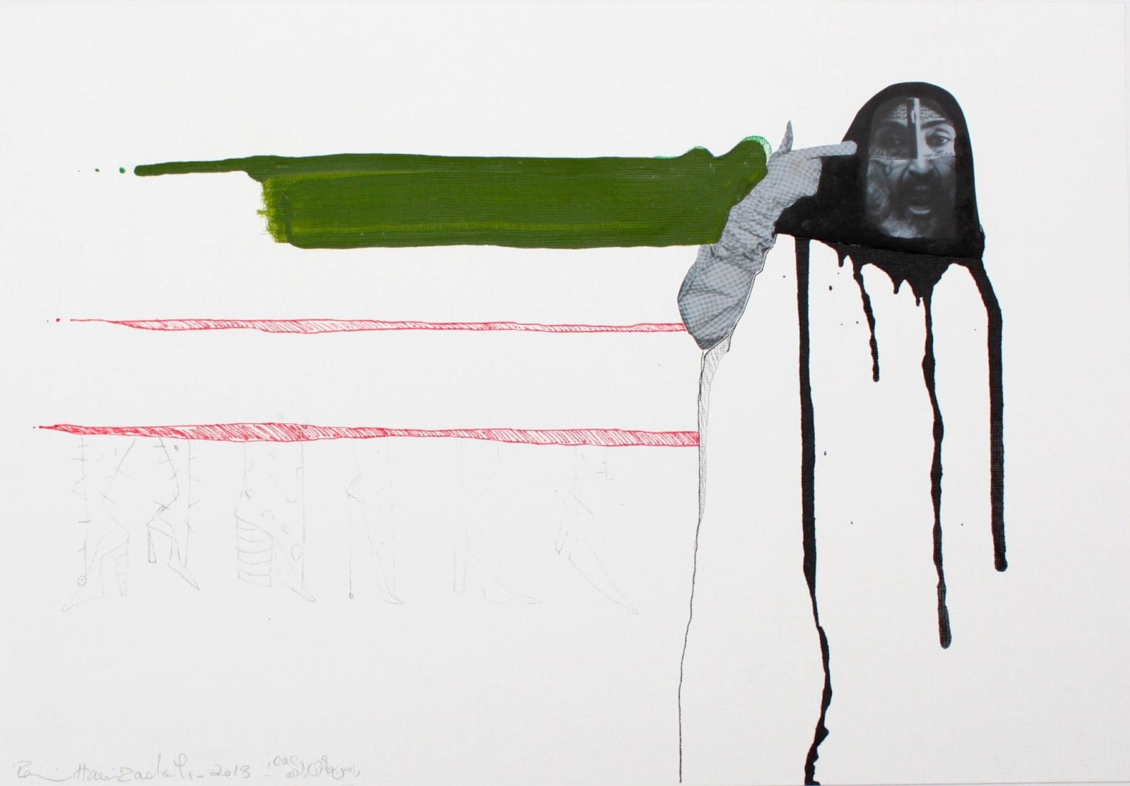 Ramin Haerizadeh, Mangy Lion Series, 2013