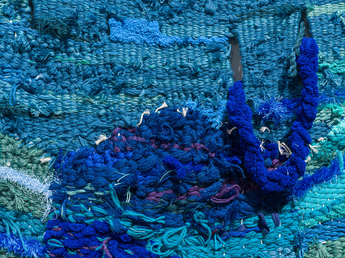 Fariba Boroufar, Turquoise 2, 2024