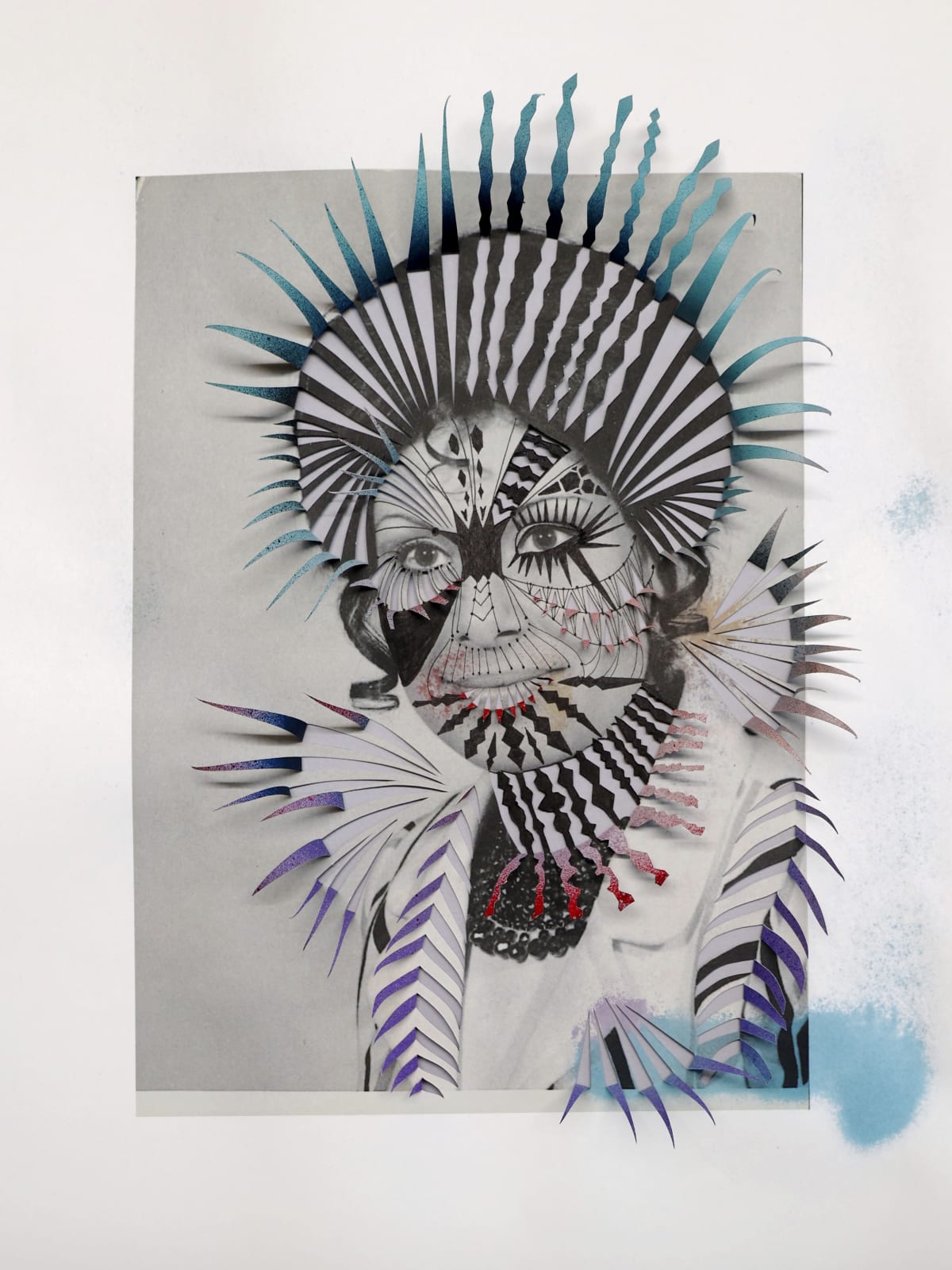 Hoda Tawakol, Fragments of Return N°7, 2025