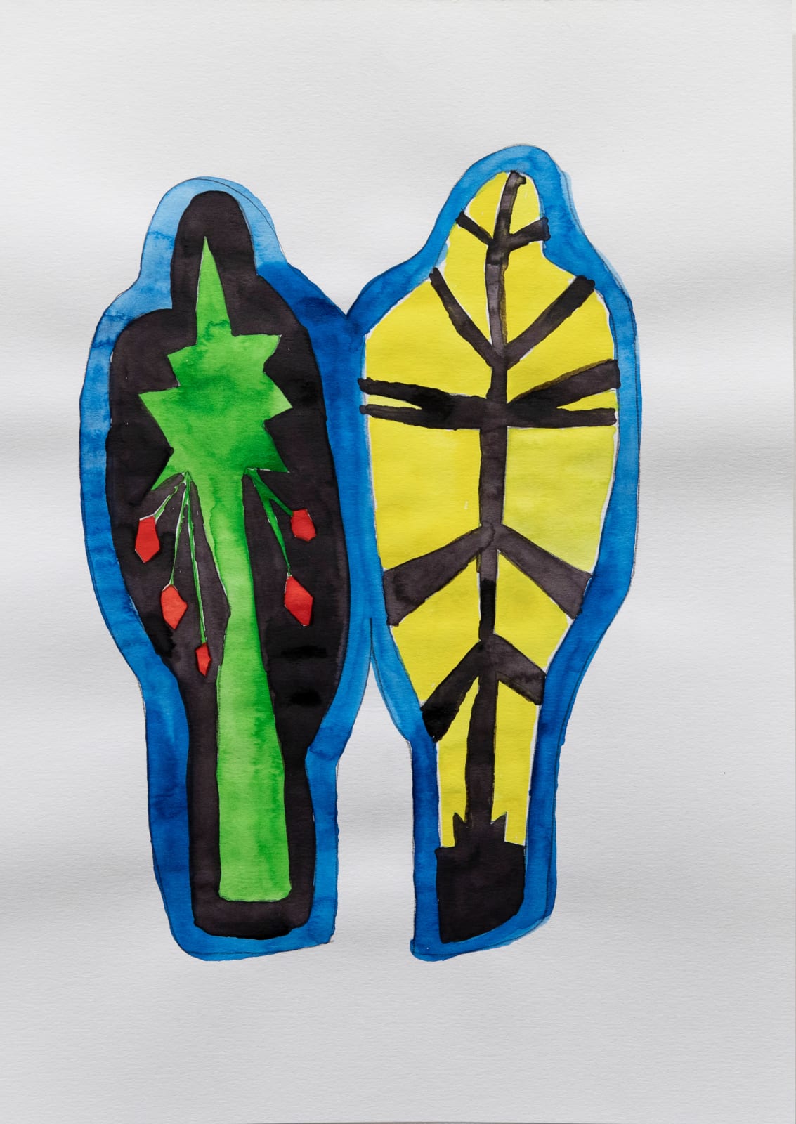 Hoda Tawakol, Sarcophagus study N°5, 2019