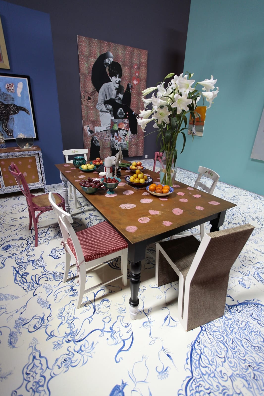 Ramin Haerizadeh, Rokni Haerizadeh and Hesam Rahmanian, I Put It There You Name It, 2012