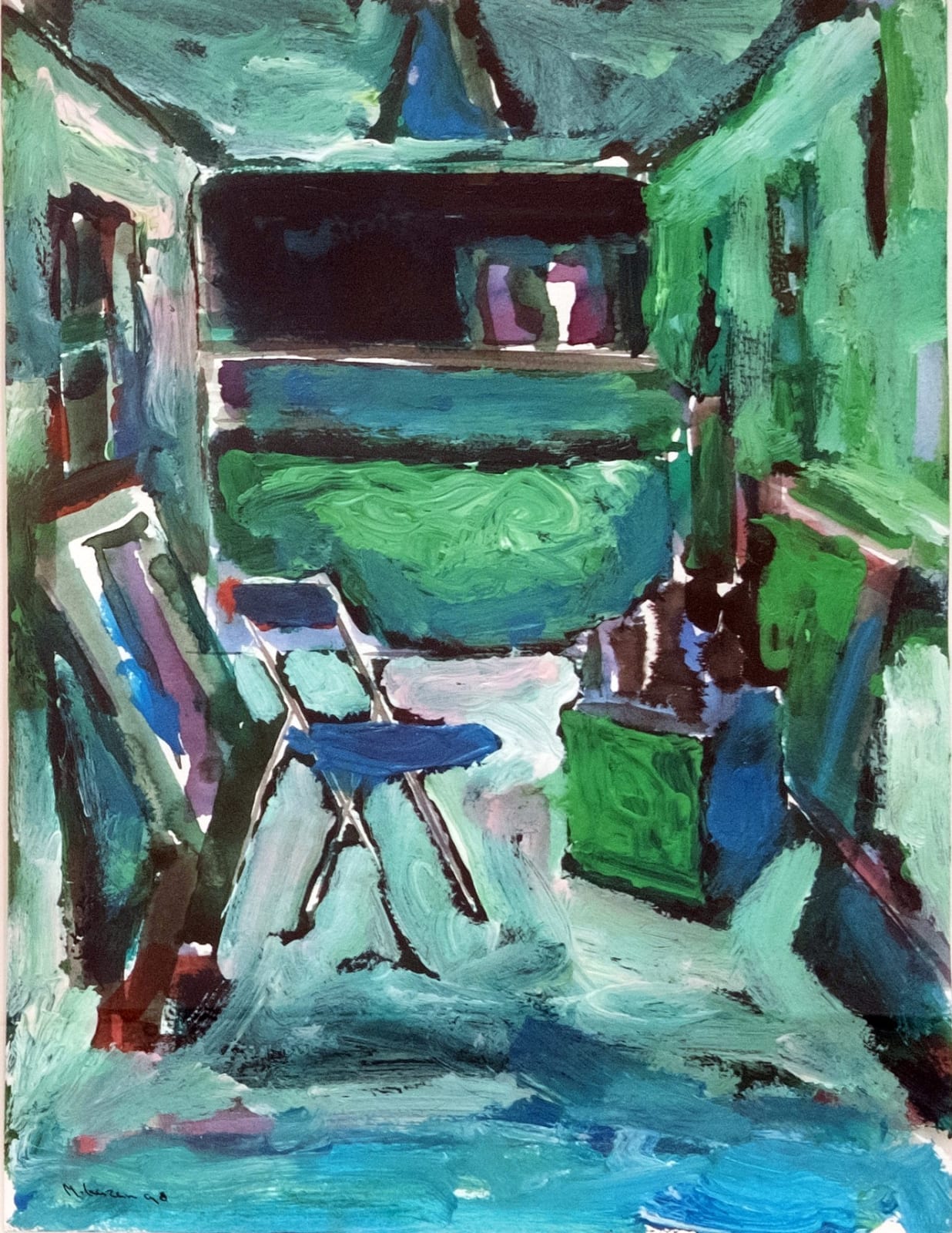 Mohammed Kazem, Studio, 1998