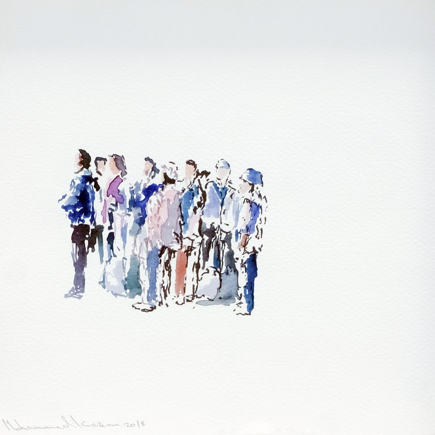 Mohammed Kazem, Neighbours, 2018