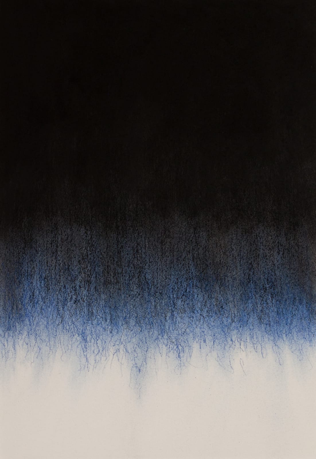 Mohammed Kazem, Soundless Blue - No.1, 2017