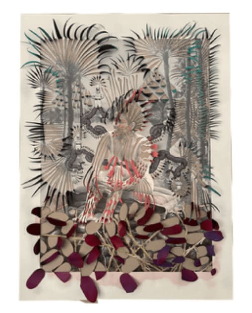 Hoda Tawakol, Fragments of Return N°4, 2025