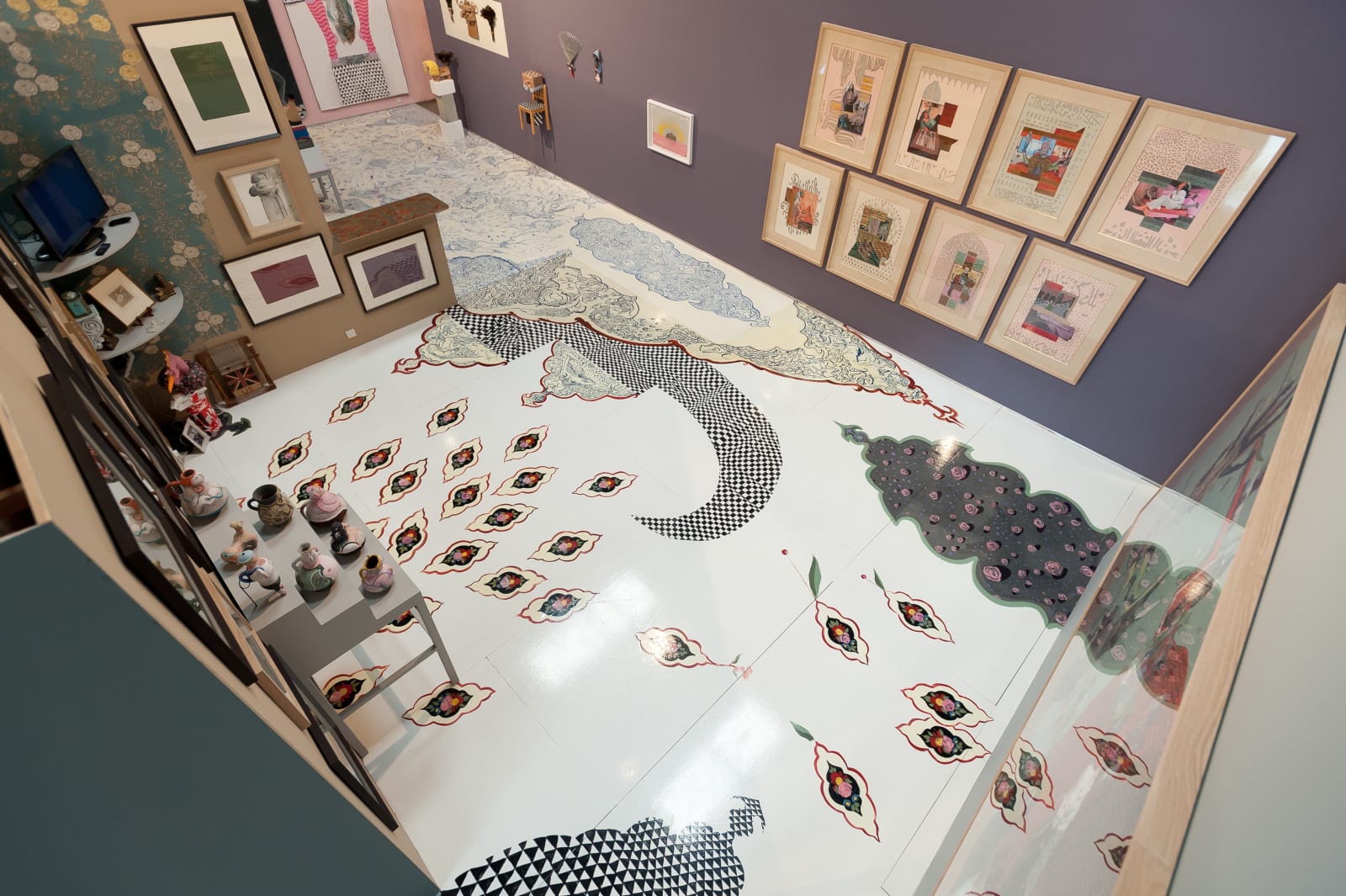 Ramin Haerizadeh, Rokni Haerizadeh and Hesam Rahmanian, The Exquisite Corpse Shall Drink The New Wine, 2014