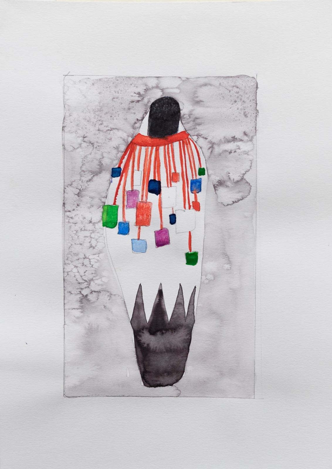 Hoda Tawakol, Sarcophagus study N°2, 2019