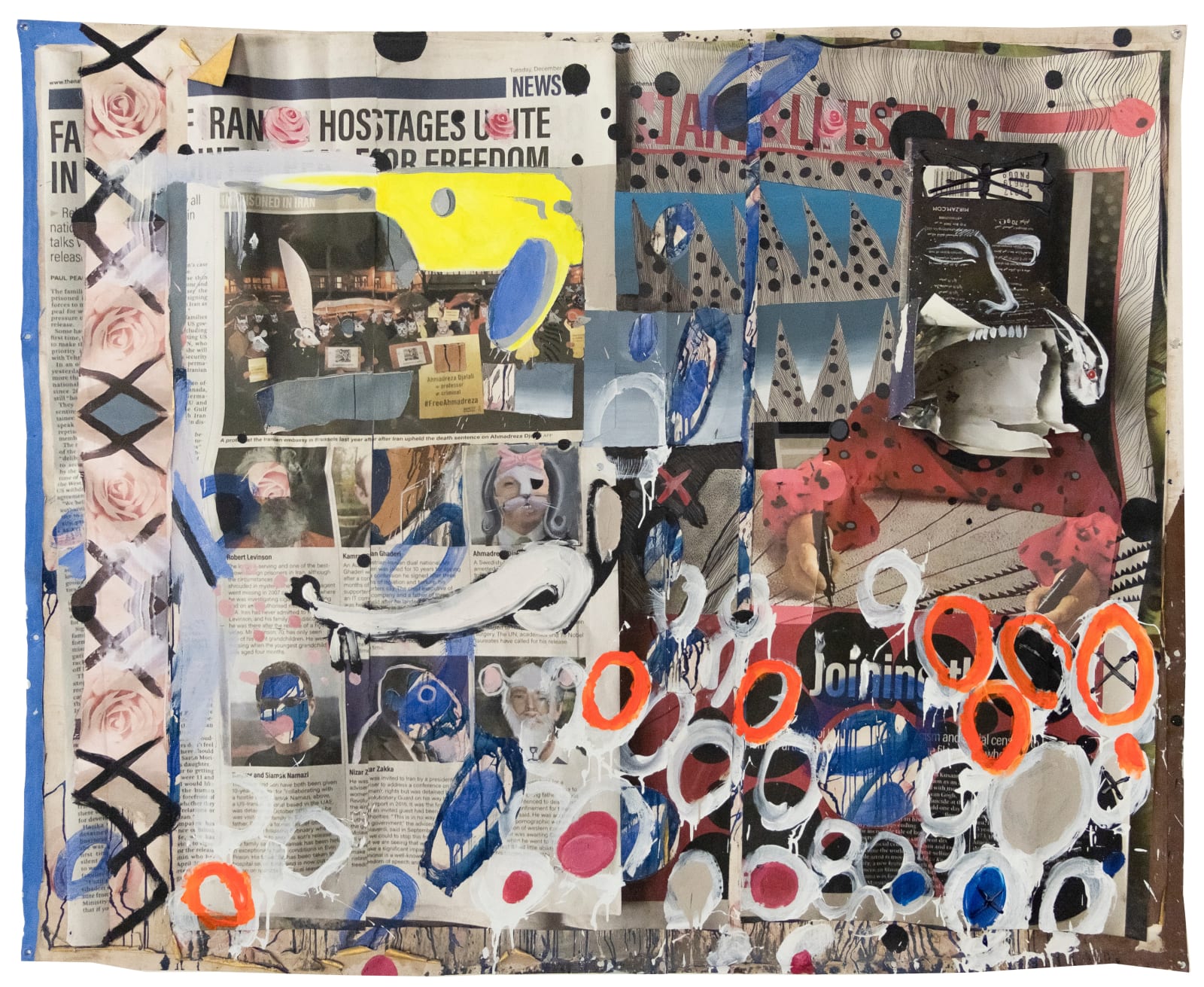 Ramin Haerizadeh, Rokni Haerizadeh and Hesam Rahmanian, National December-March, 2014—19