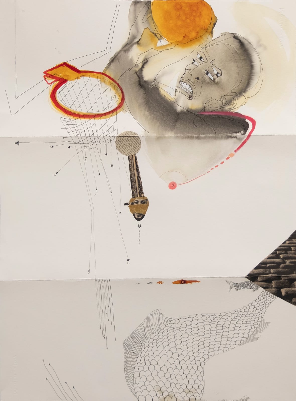 Ramin Haerizadeh, Rokni Haerizadeh and Hesam Rahmanian, Exquisite Corpse, 2017