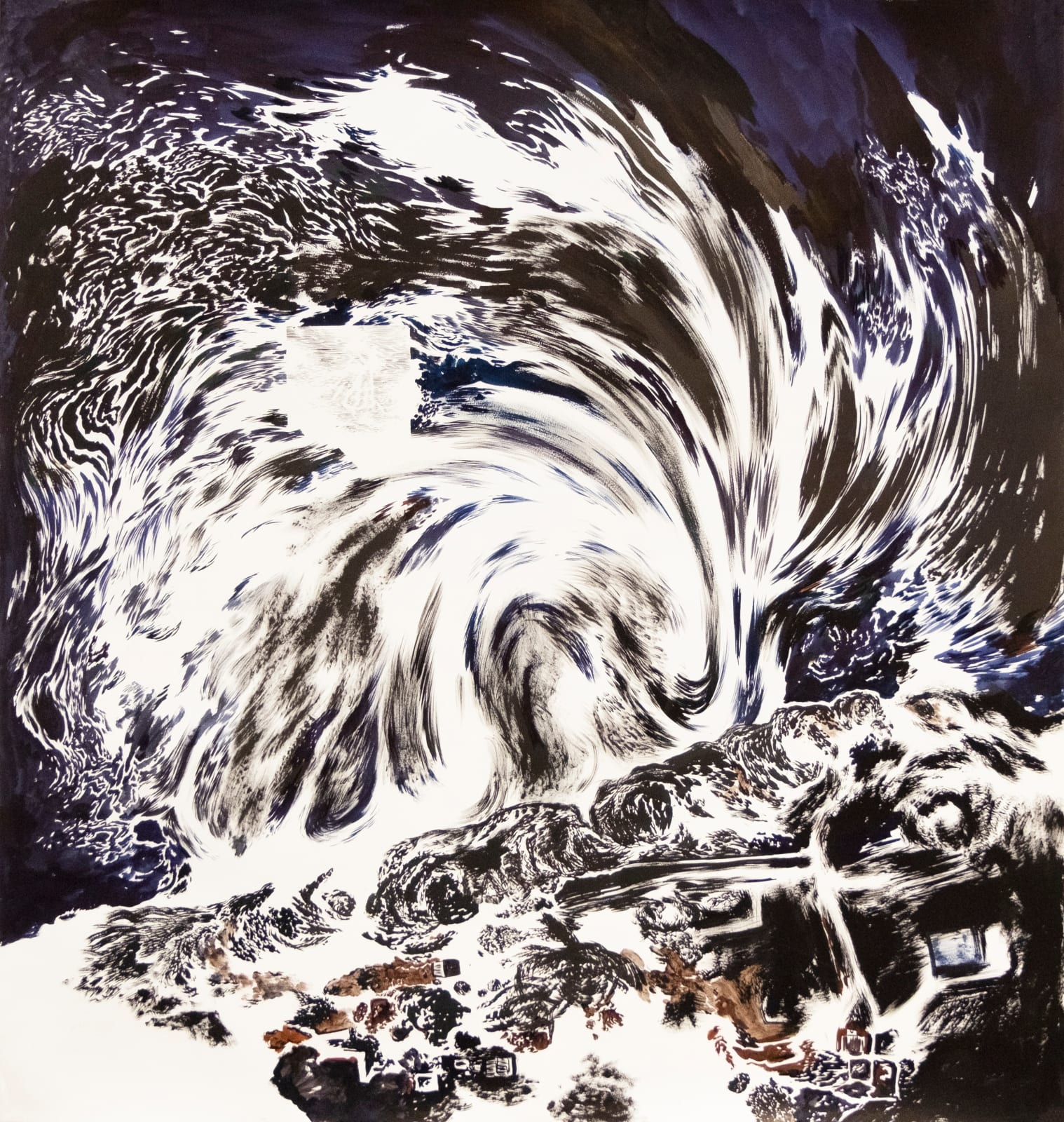 Abdelkader Benchamma, Book of Miracles - Vanishing Trees, 2019