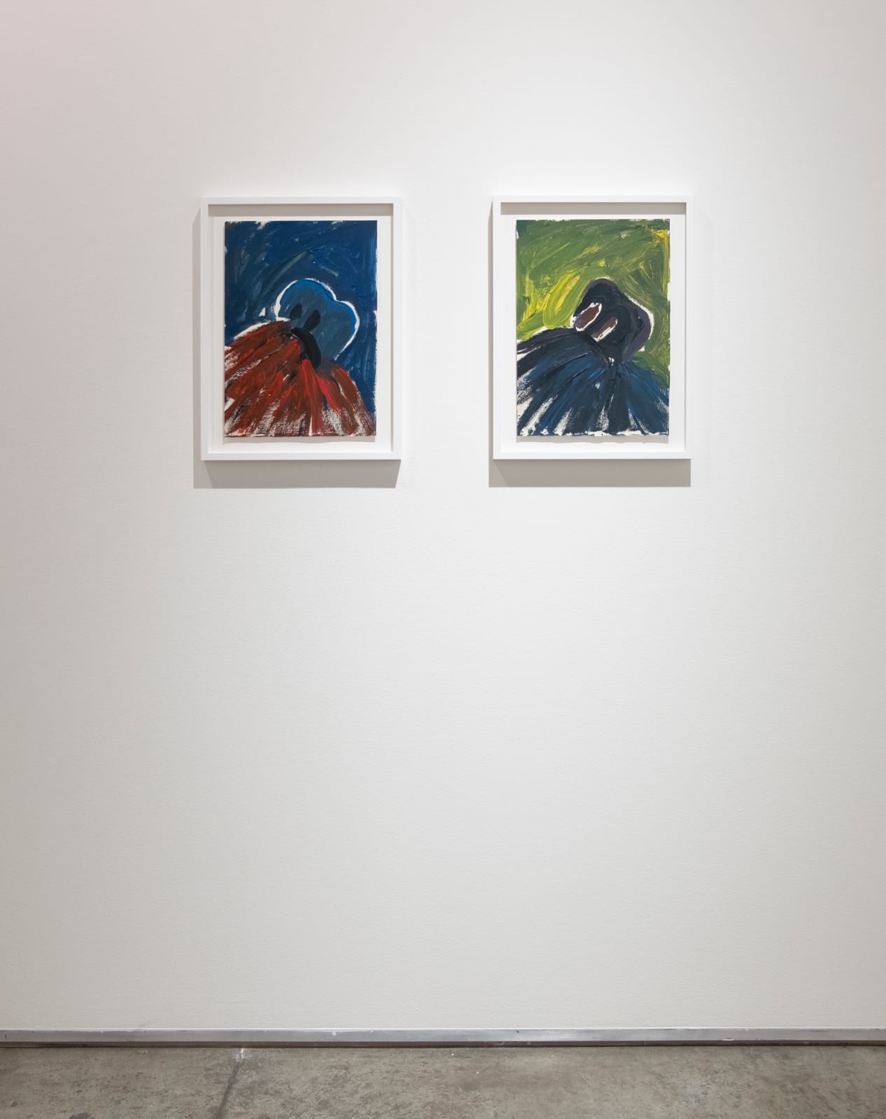 Hassan Sharif, Blue, 2019