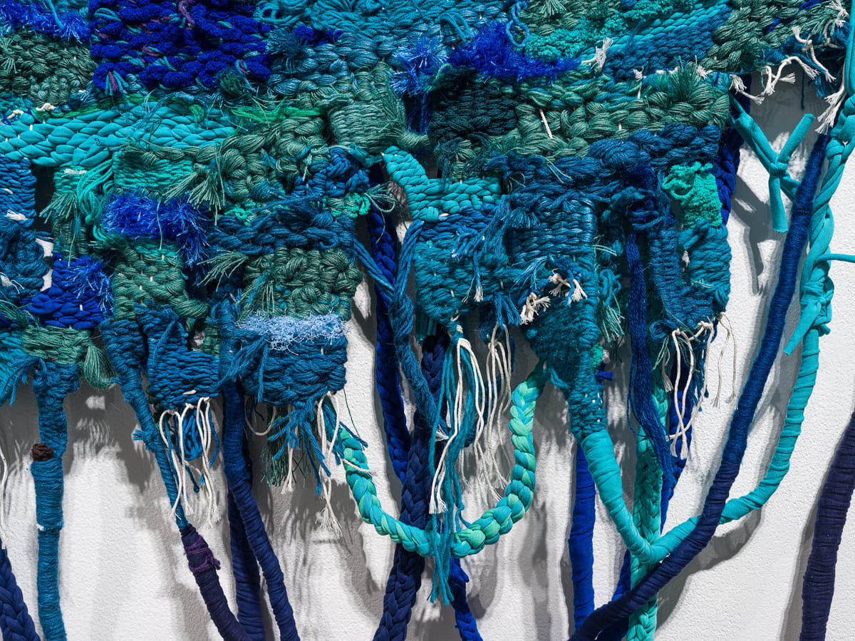 Fariba Boroufar, Turquoise 2, 2024