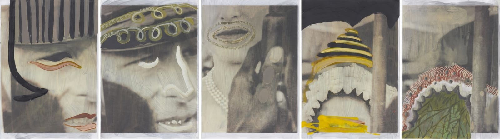 Rokni Haerizadeh, The Reflection of the Moon is Dry in a Bowl of Water, 2014