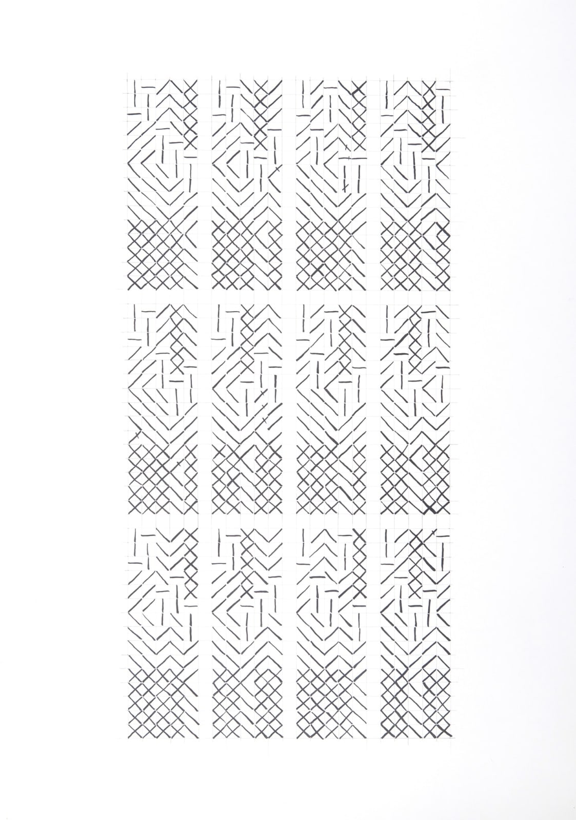 Hassan Sharif, One to Five - 1A, 2012