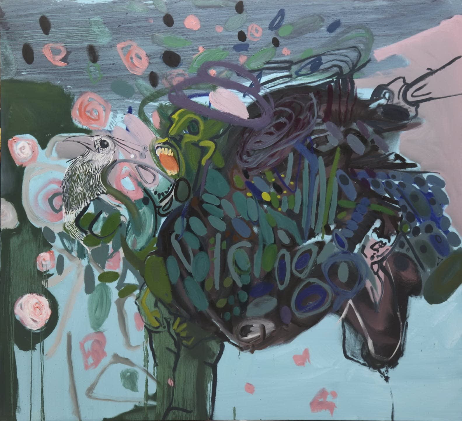 Rokni Haerizadeh, The Disappeared Came Knocking, 2009