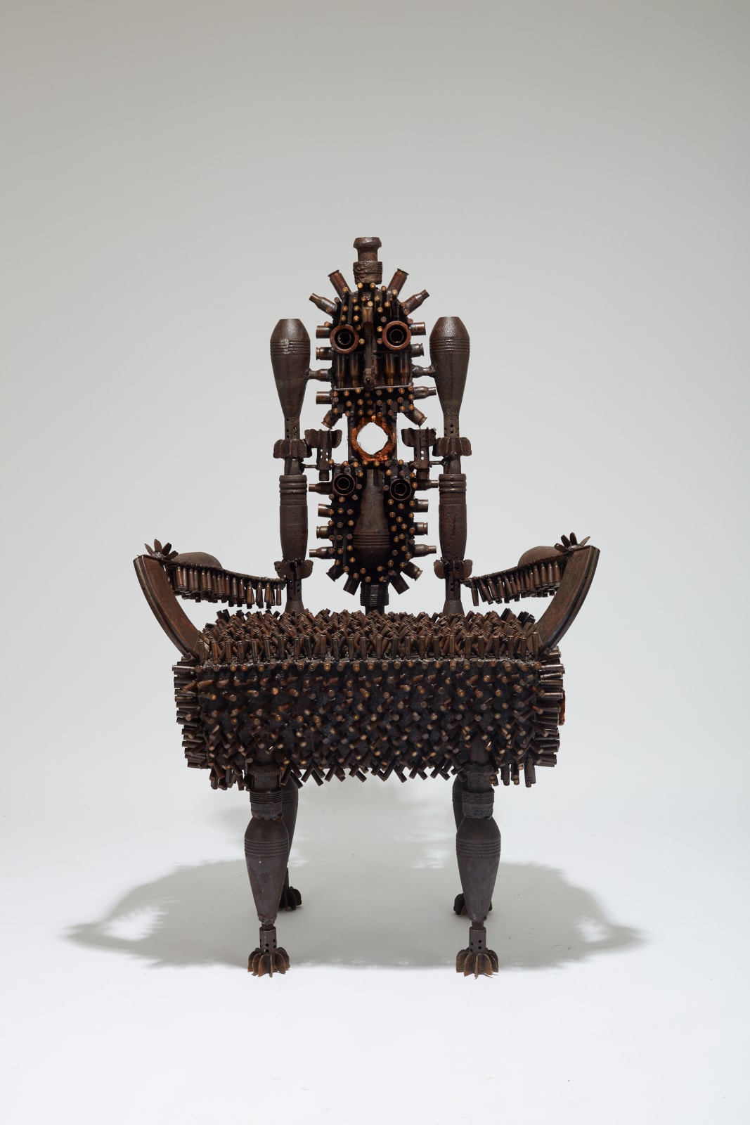 Goncalo Mabunda, The Throne of the Twins, 2020