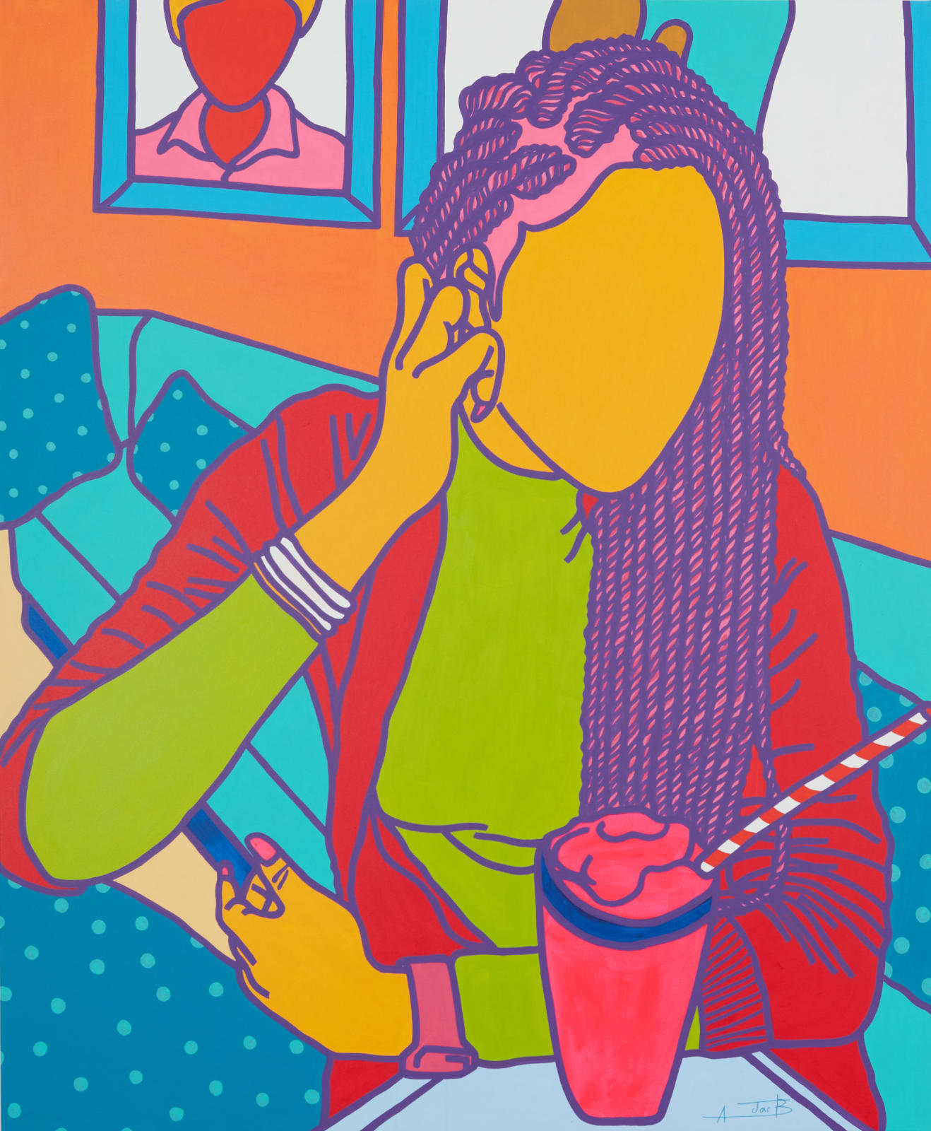 Ajarb Bernard Ategwa, Sweet Things, 2020