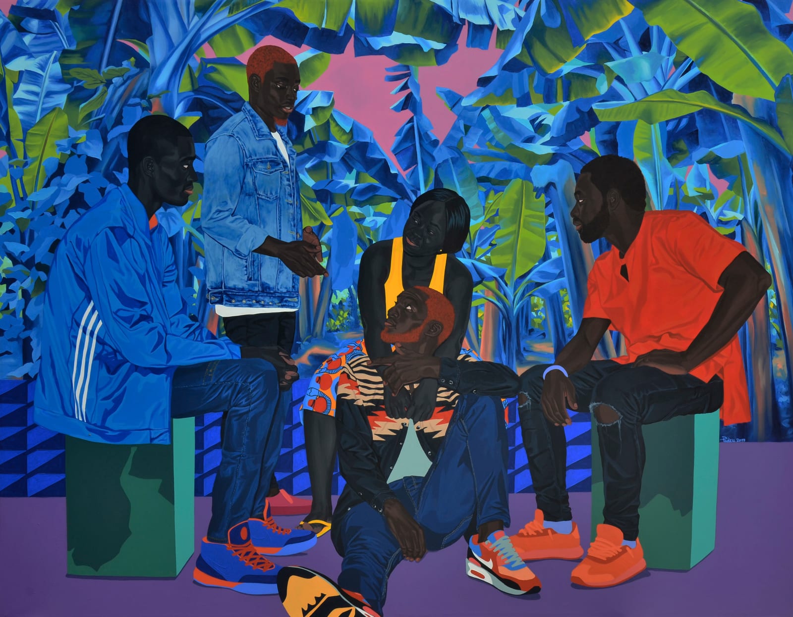 Marc Padeu, Blue night romance, 2019