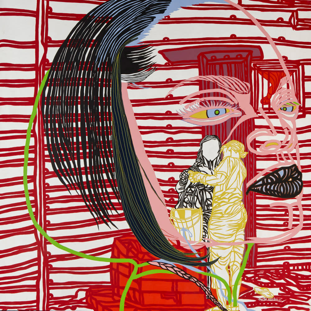 Boris Nzebo, Une femme avec une femme, 2014