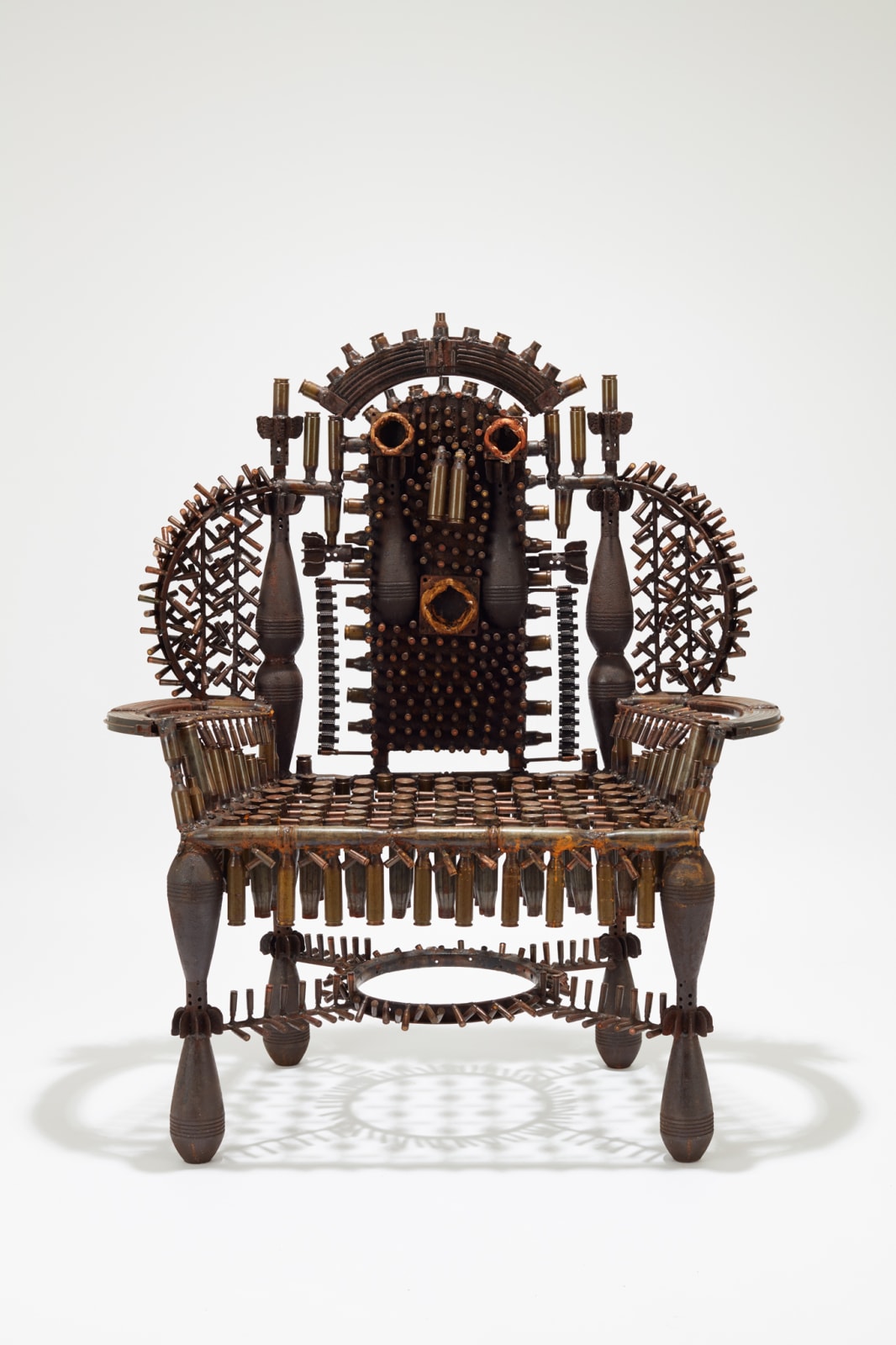 Goncalo Mabunda, The Throne of Languages, 2019