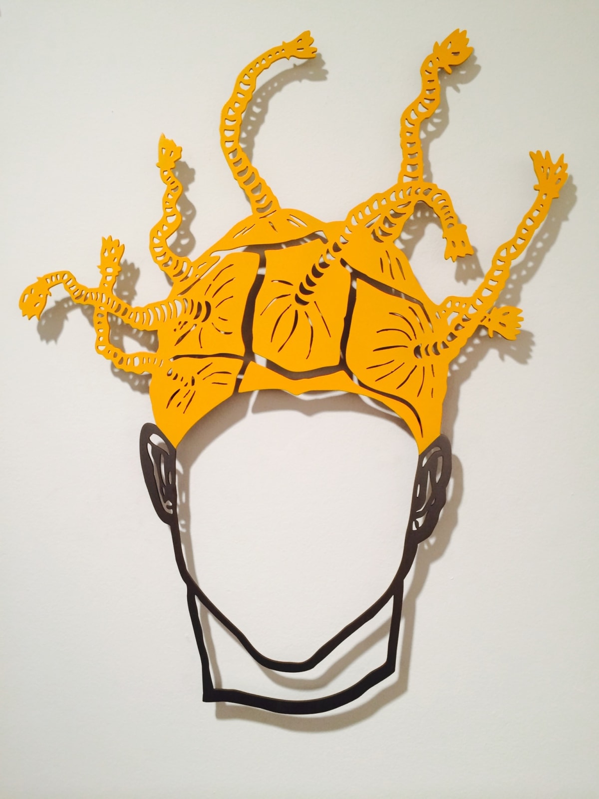 Boris Nzebo, Panic Hair Style (Autoportrait), 2014