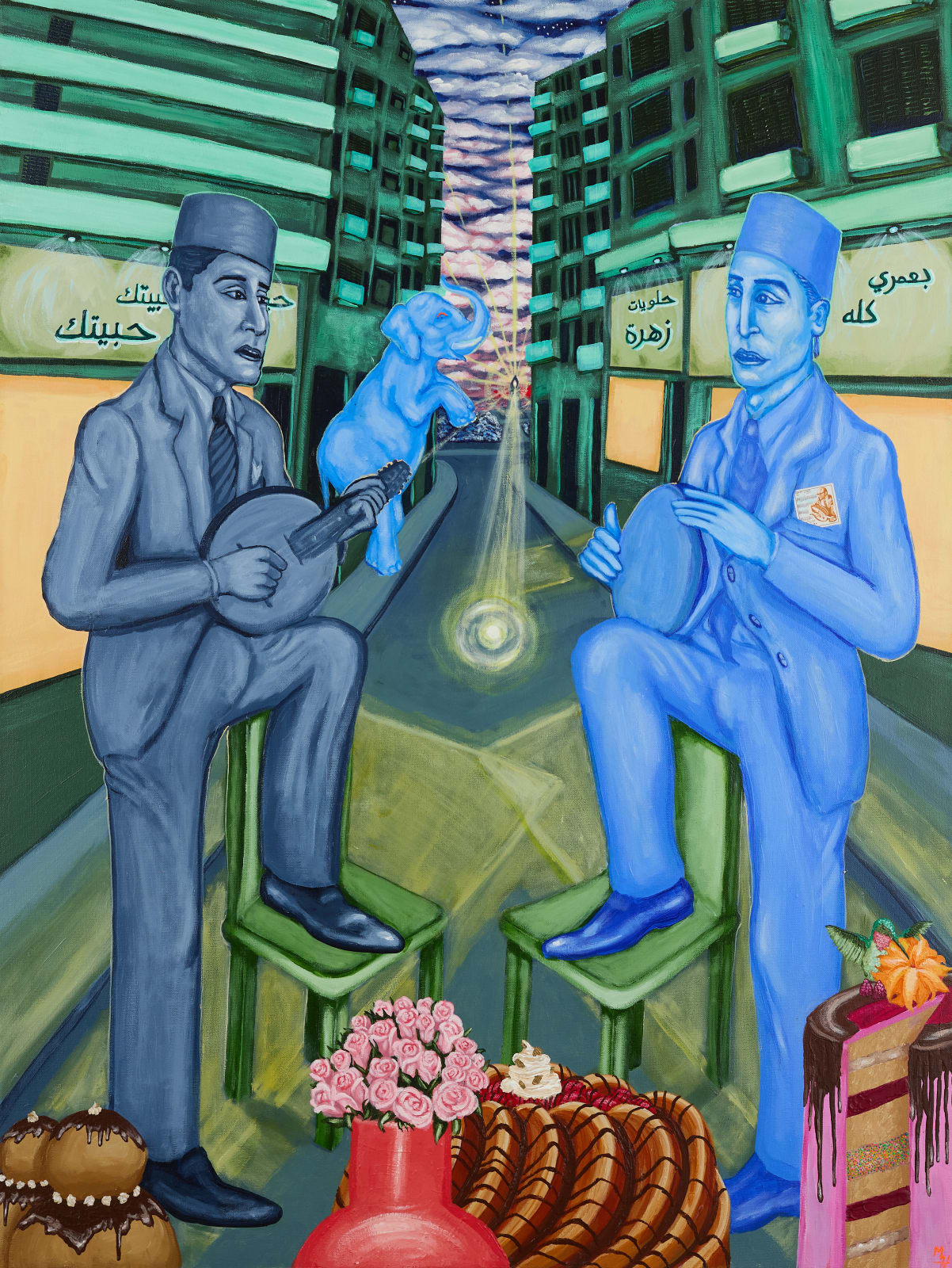 Massoud Hayoun, Alexandria after hours, 2025