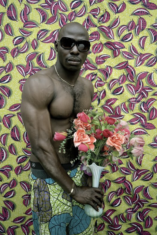 Leonce Raphael Agbodjelou, Untitled (Musclemen series), 2012