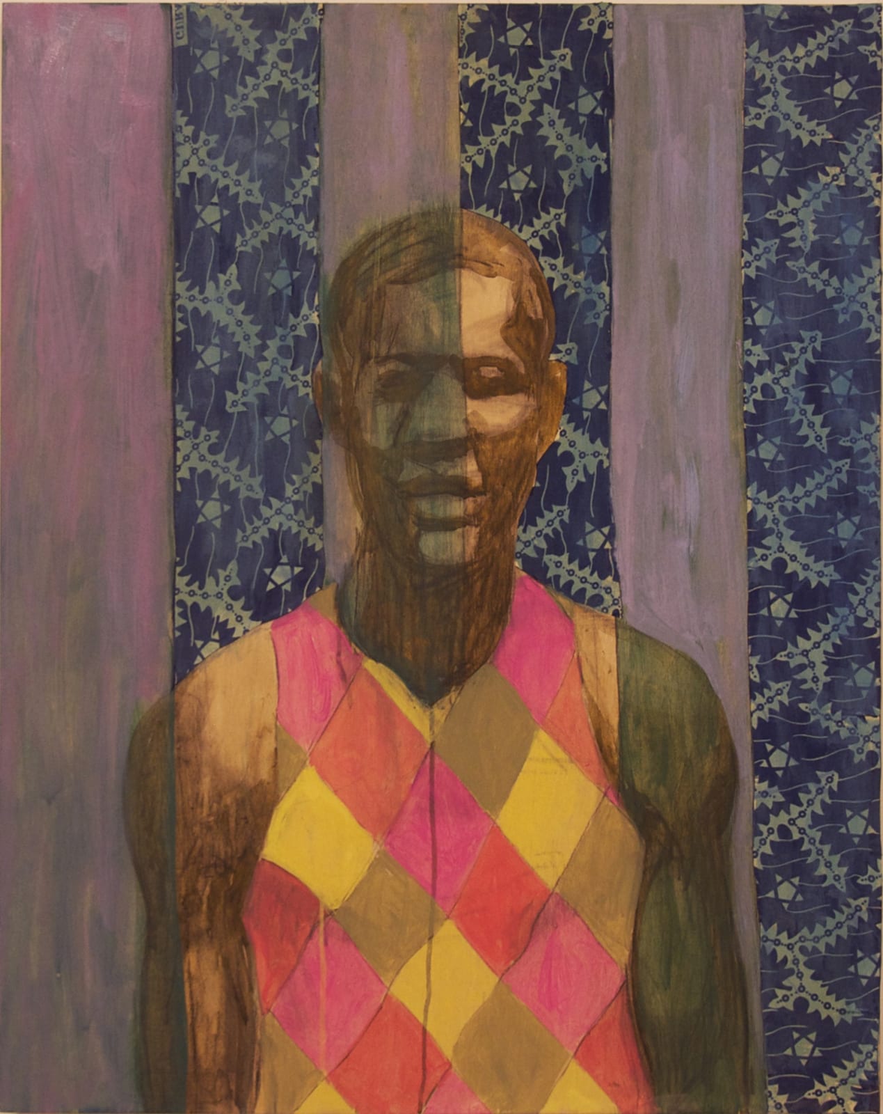 Derek Fordjour, Modest Percolation, 2015