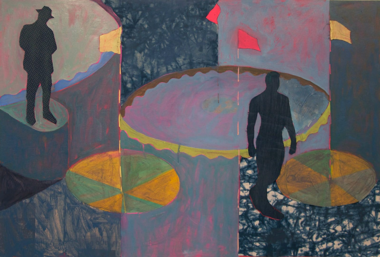 Derek Fordjour, Performance Modification Sequence, 2015