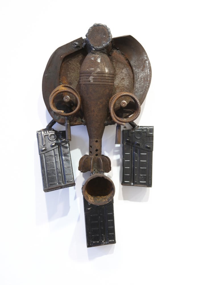 Goncalo Mabunda, Untitled (Mask), 2011