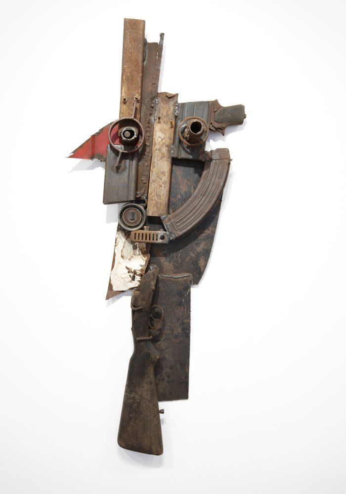 Goncalo Mabunda, Untitled (Mask), 2011
