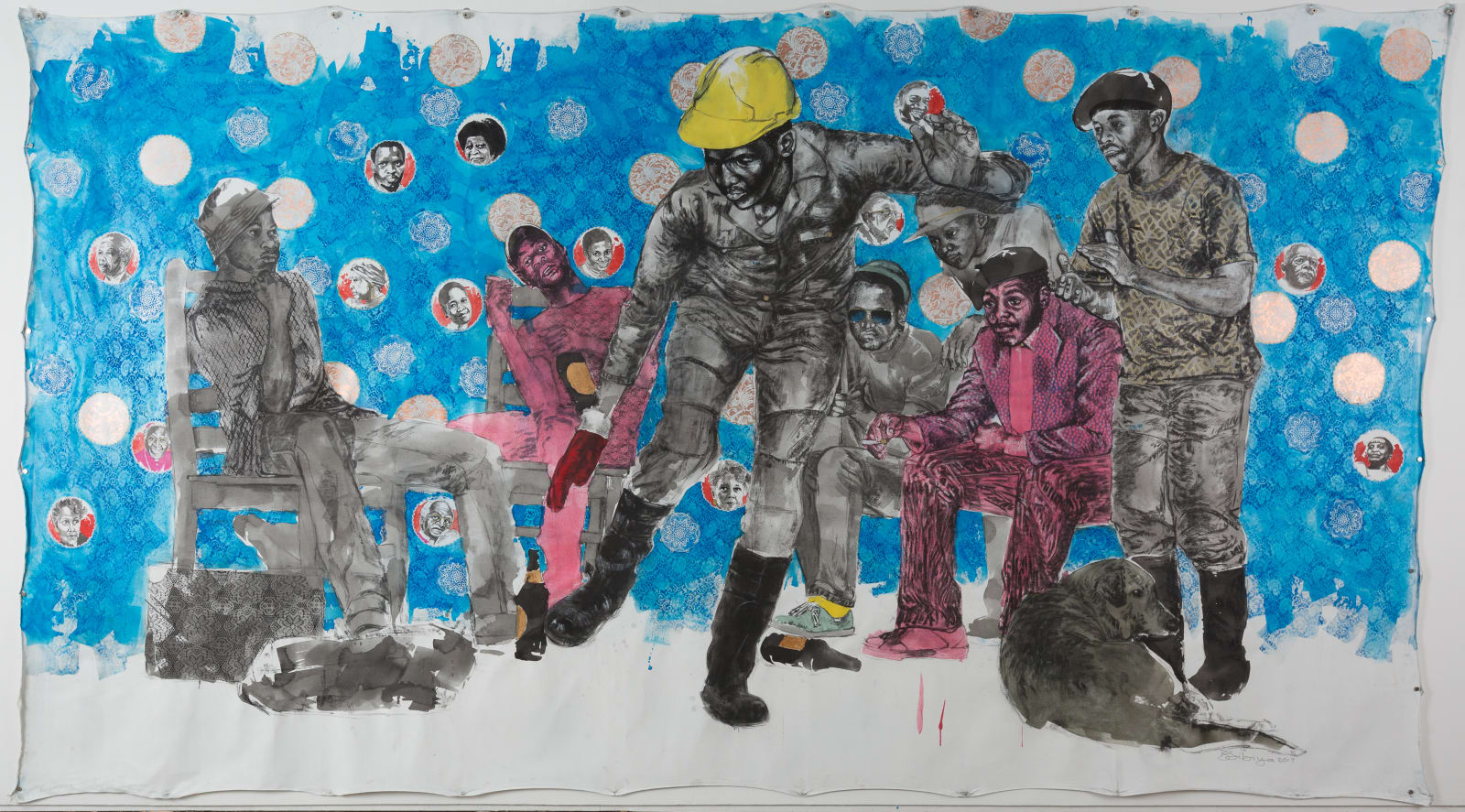 Bambo Sibiya, Freedom Did Not Come, It Was Invited, 2017