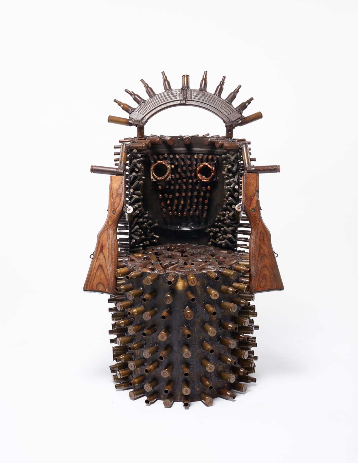 Goncalo Mabunda, Untitled (throne), 2017