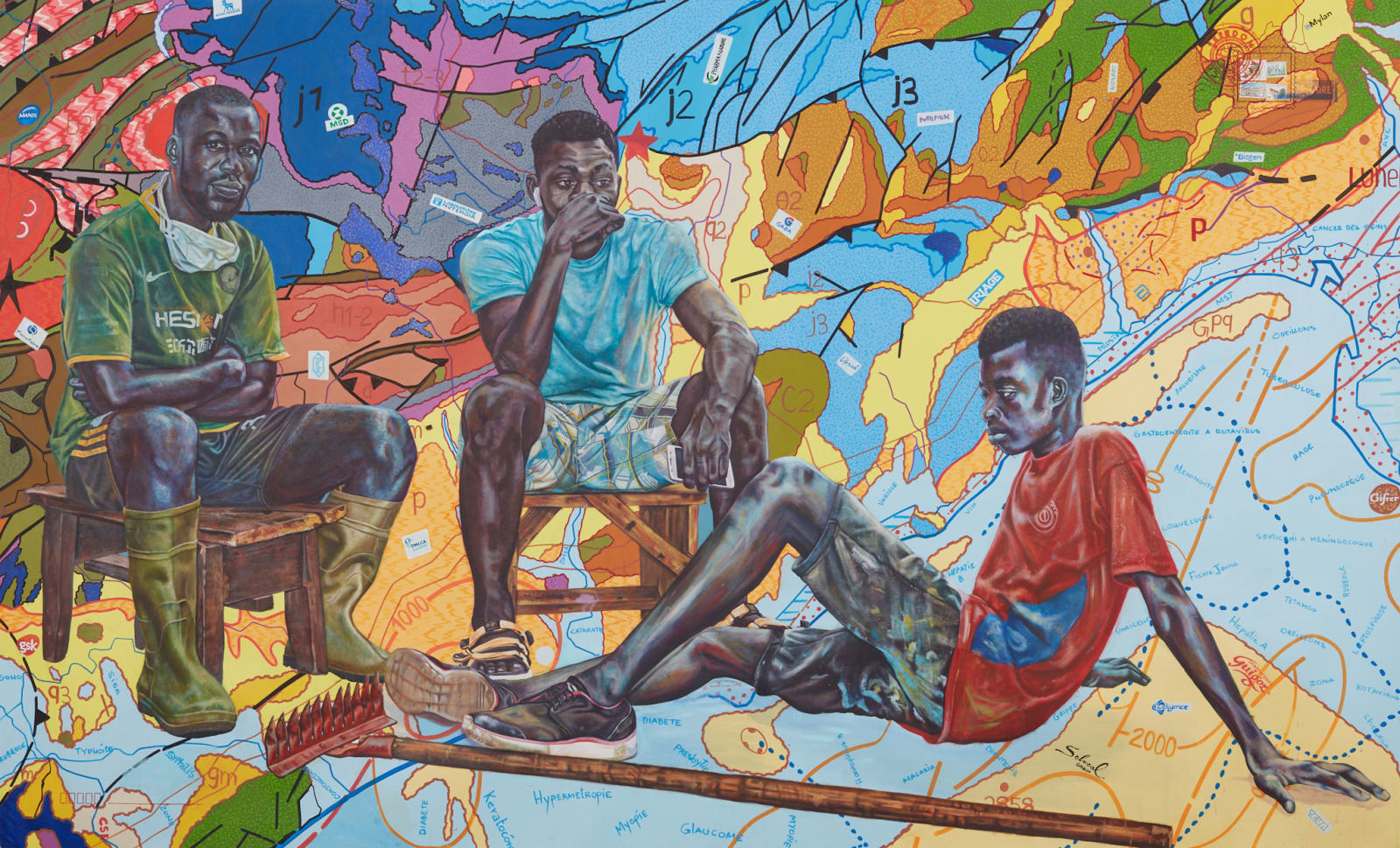 Jean David Nkot, #between business and humanism#, 2020