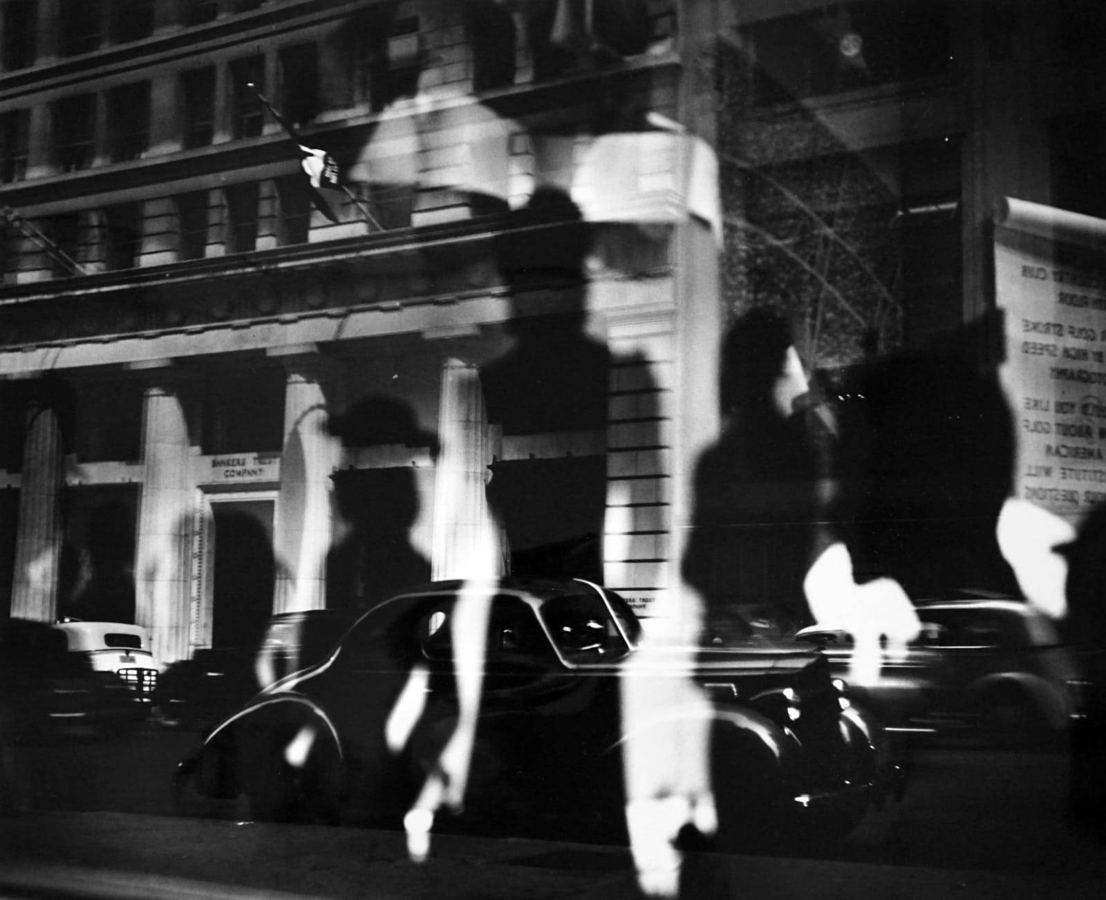 Lisette Model, Window Reflections, Fifth Avenue, NYC, 1940