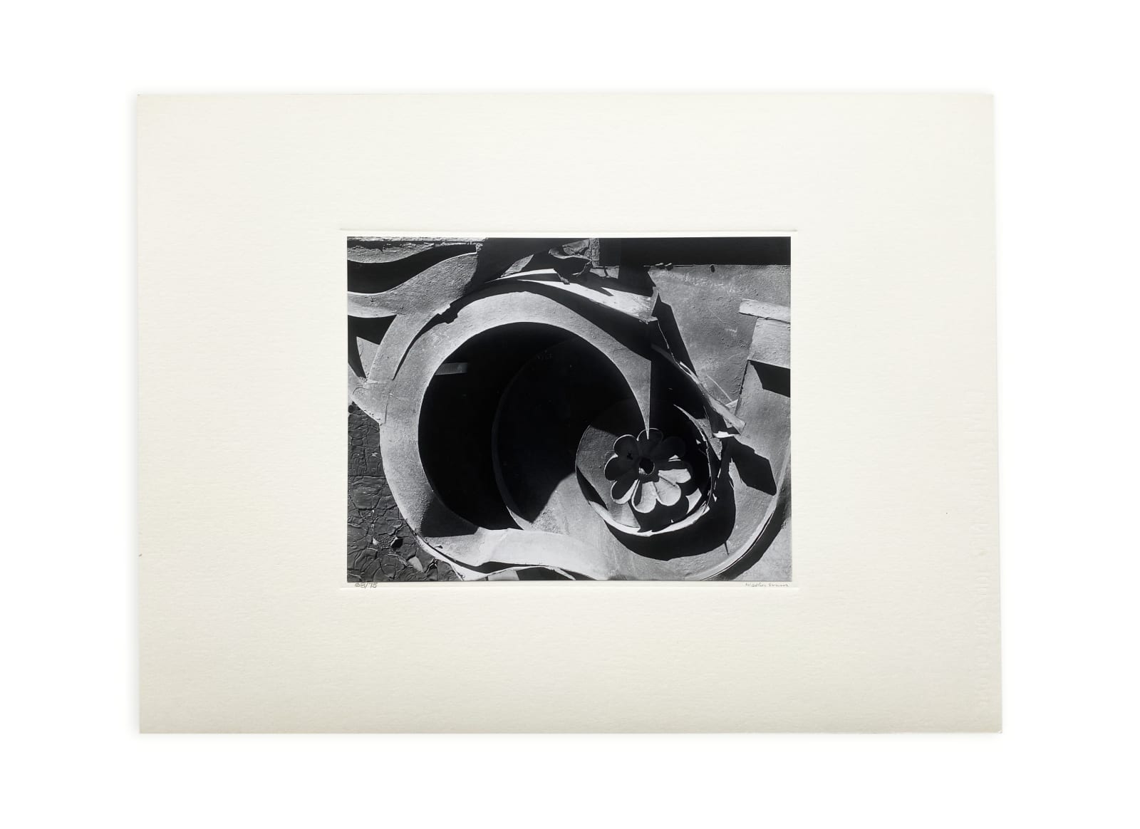 Walker Evans, Stamped Tin Relic, New York City, 1931, From the Full Walker Evans: Selected Photographs Portfolio, 1974