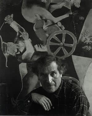 Arnold Newman, Marc Chagall, NYC, 1942