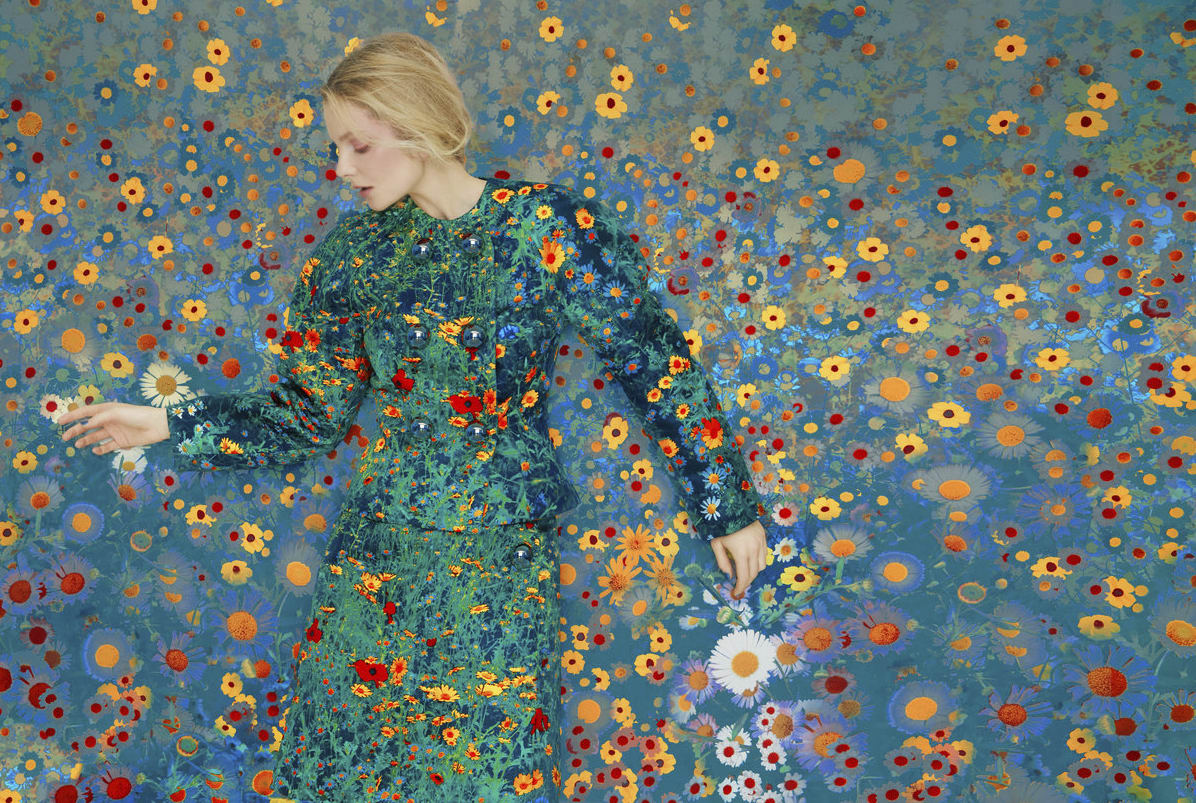Erik Madigan Heck, Eniko in Flowers, The Garden, 2020