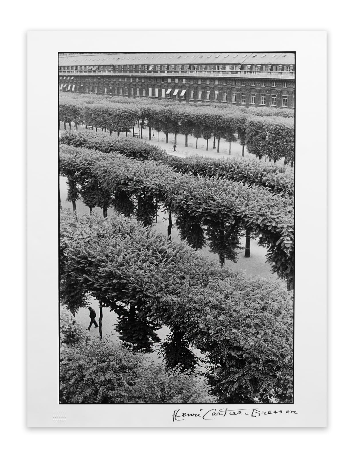 Henri Cartier-Bresson, Jardins du Palais Royal, 1959