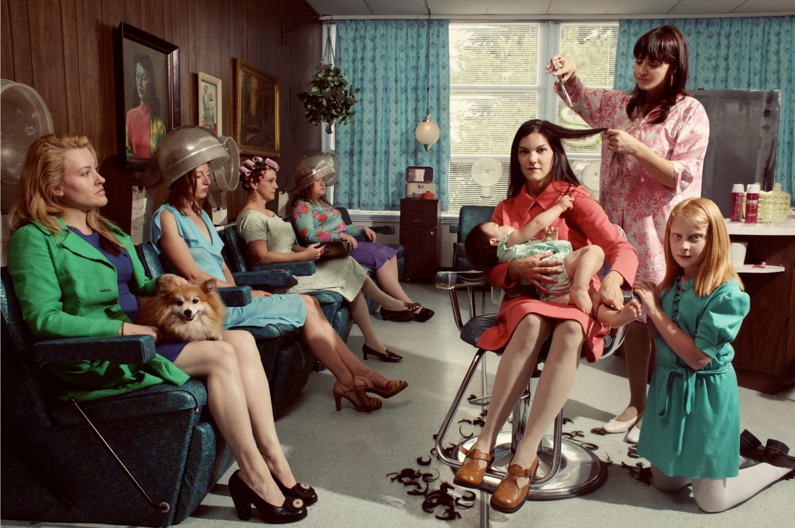 Holly Andres, Liz's Palace of Beauty I, from Fieldcrest Drive, 2009