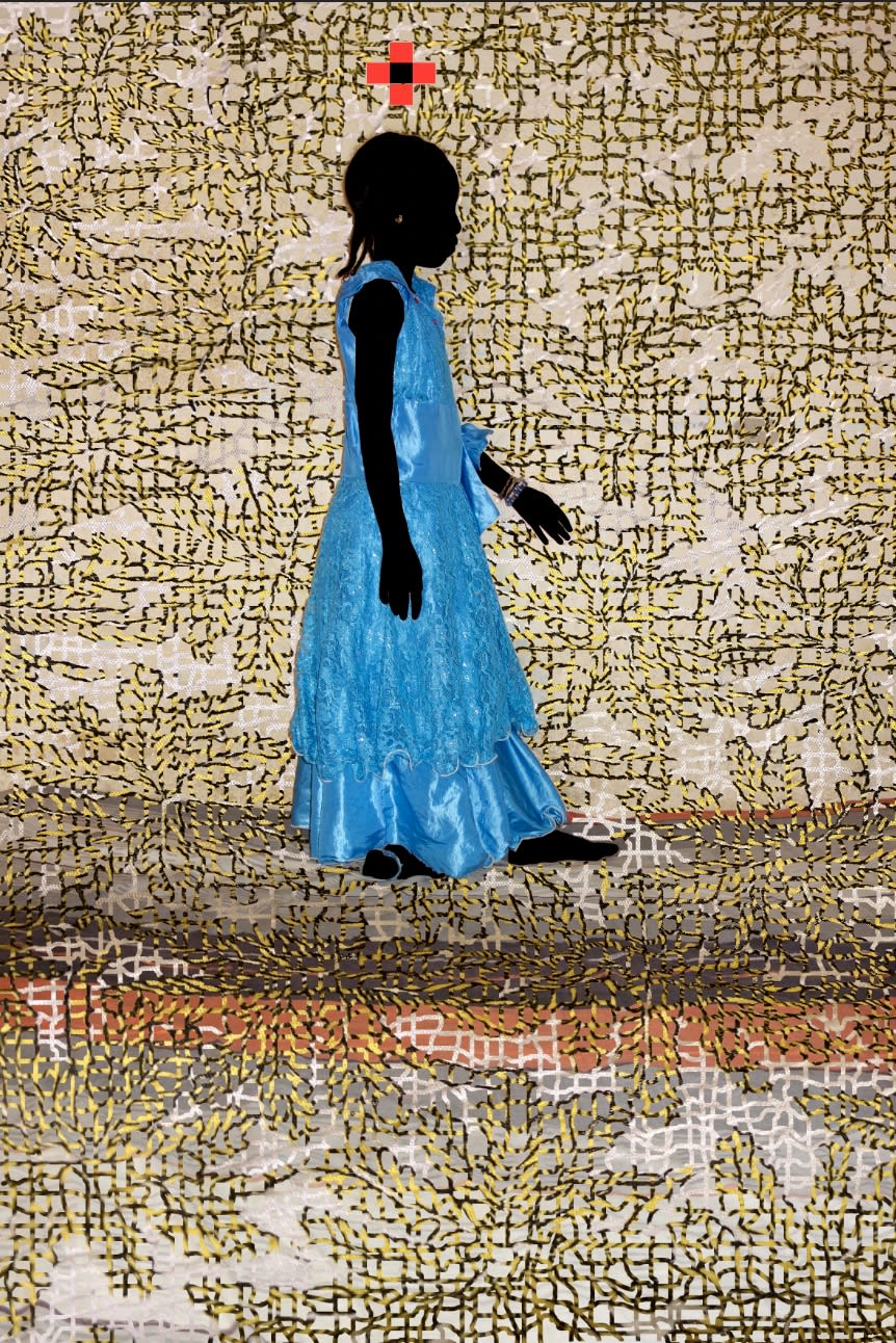 Saïdou Dicko, La robe bleue sur les vagues, T12, 2021