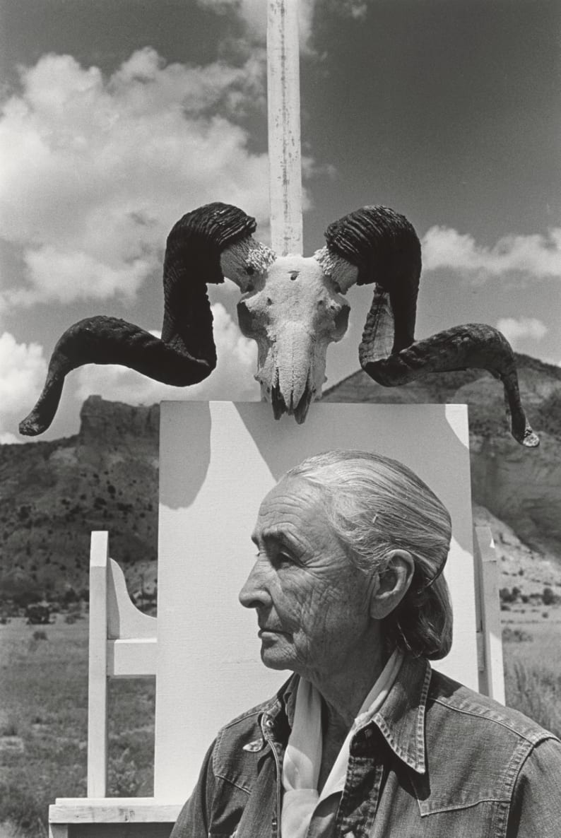 Arnold Newman, Georgia O'Keeffe, Ghost Ranch, New Mexico, 1968