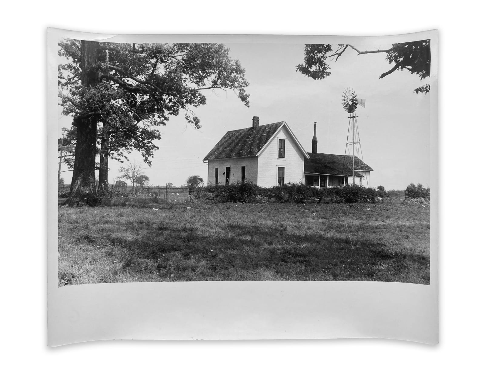 Ben Shahn, Farmhouse in central Ohio, 1938