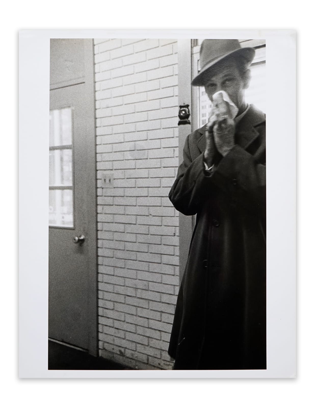 William Eggleston, Untitled (man with hat), 1968