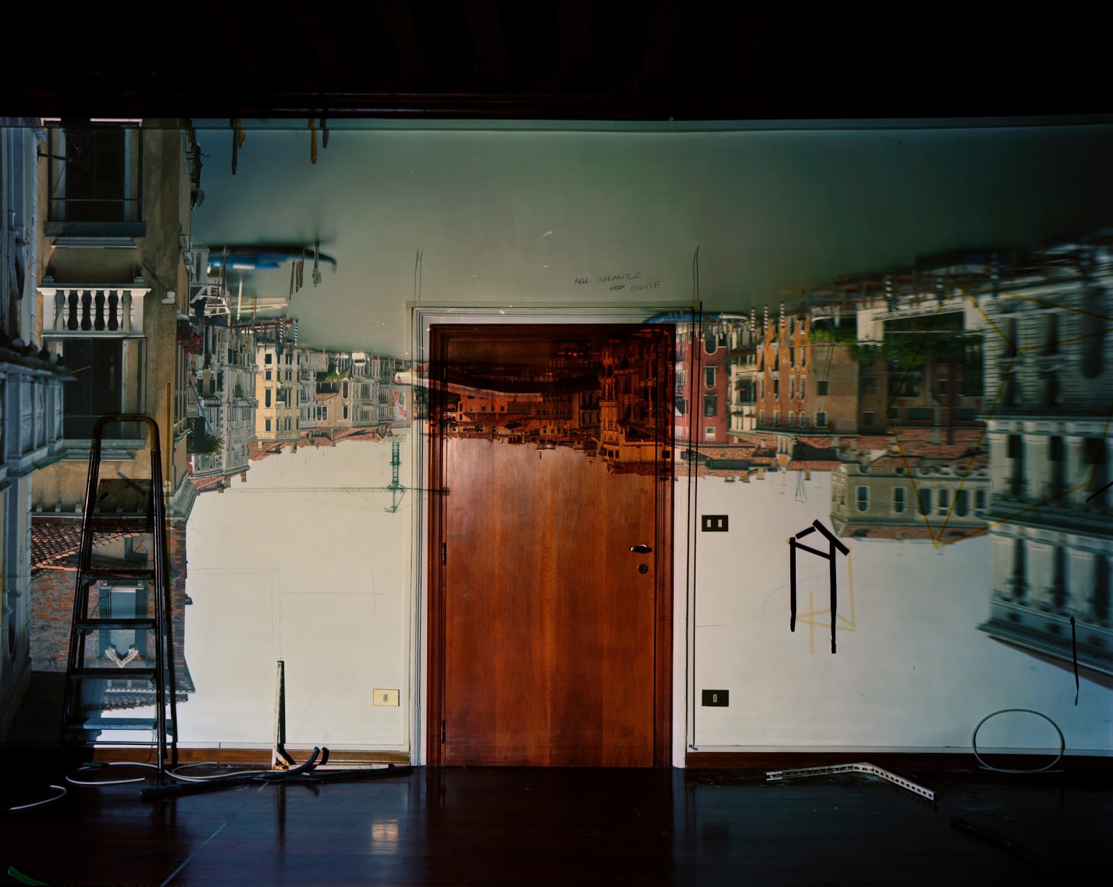 Abelardo Morell, Camera Obscura: Grand Canal with Bridge, 2007