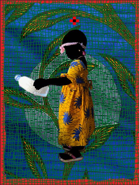 Saïdou Dicko, The Bottle, T (variant), 2020-2021