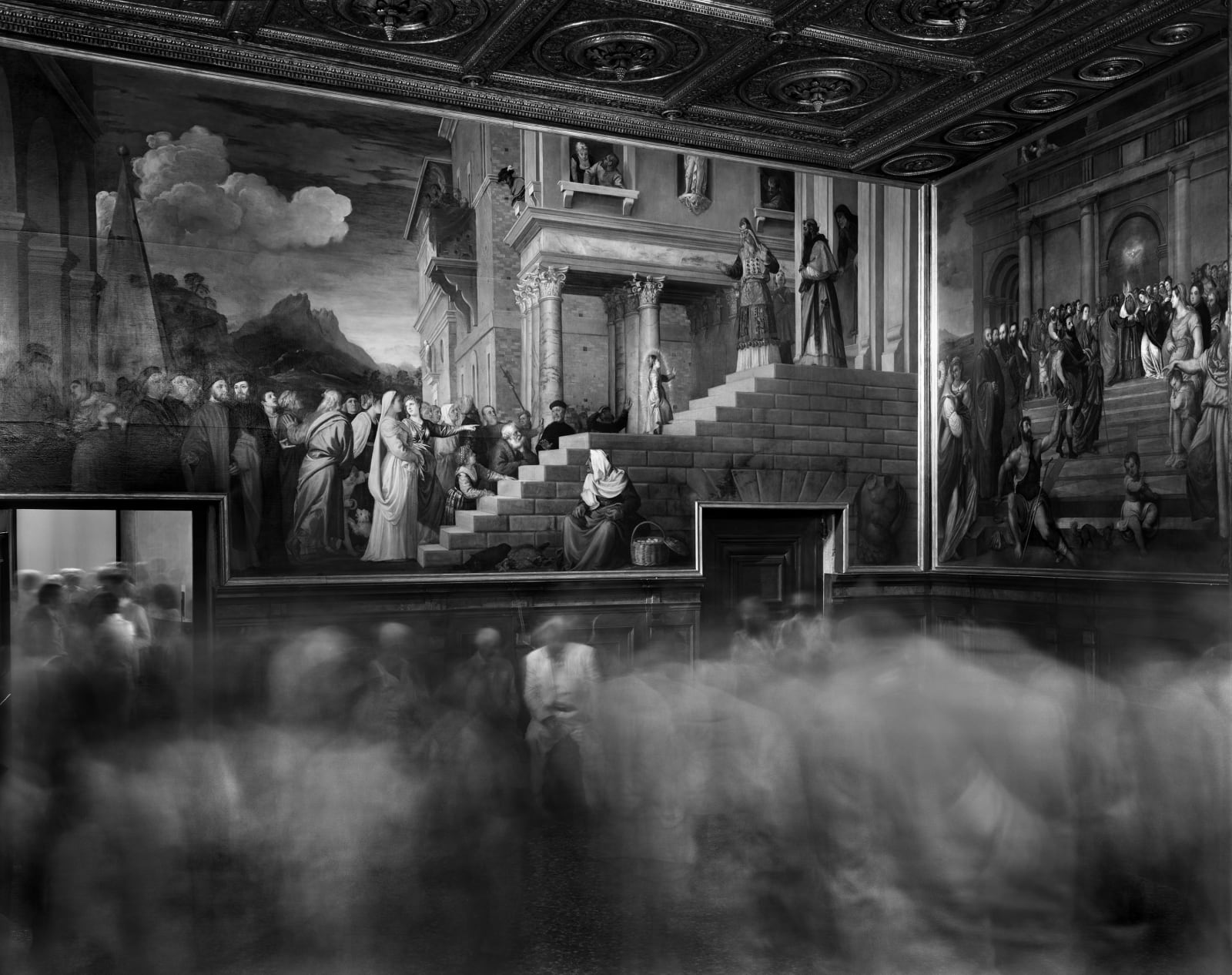 Matthew Pillsbury, The Unveiling of Titian’s Presentation of Mary, 2013
